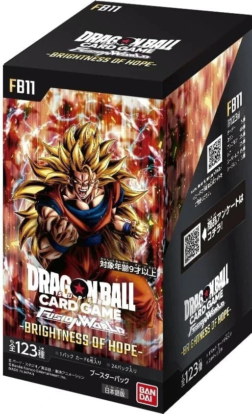 Dragon Ball Super Card Game Fusion World – FB-11 Brightness of Hope – Booster Box JAP – Preorder