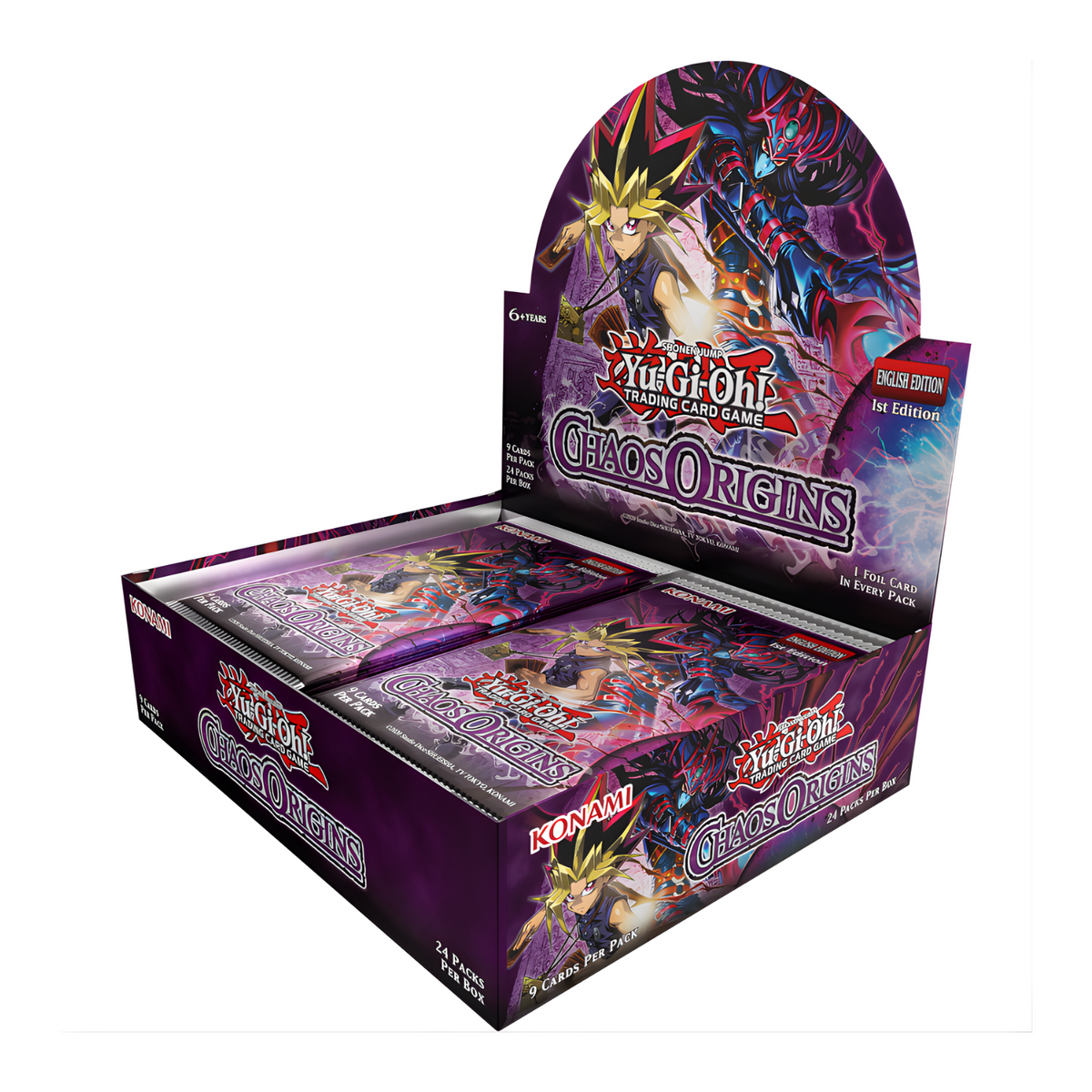 YU-GI-OH – Chaos Origins Booster Display da 24 Buste (ENG)