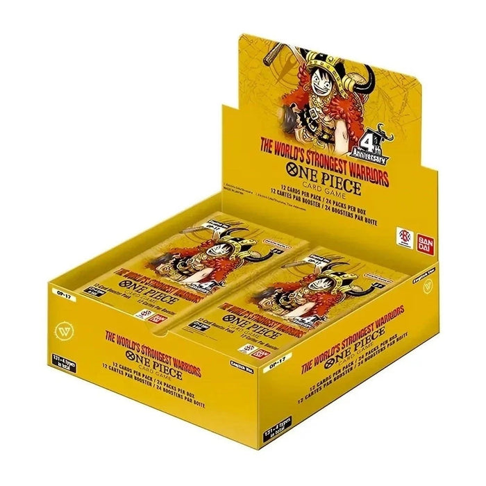 One Piece Card Game – OP-17 The World’s Strongest Warriors – Booster Box 24 Buste (ENG)