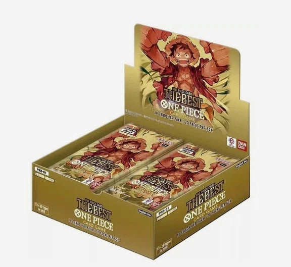 One Piece Card Game – PRB-01 One Piece Card The Best – Premium Booster Box 20 Buste (ENG)