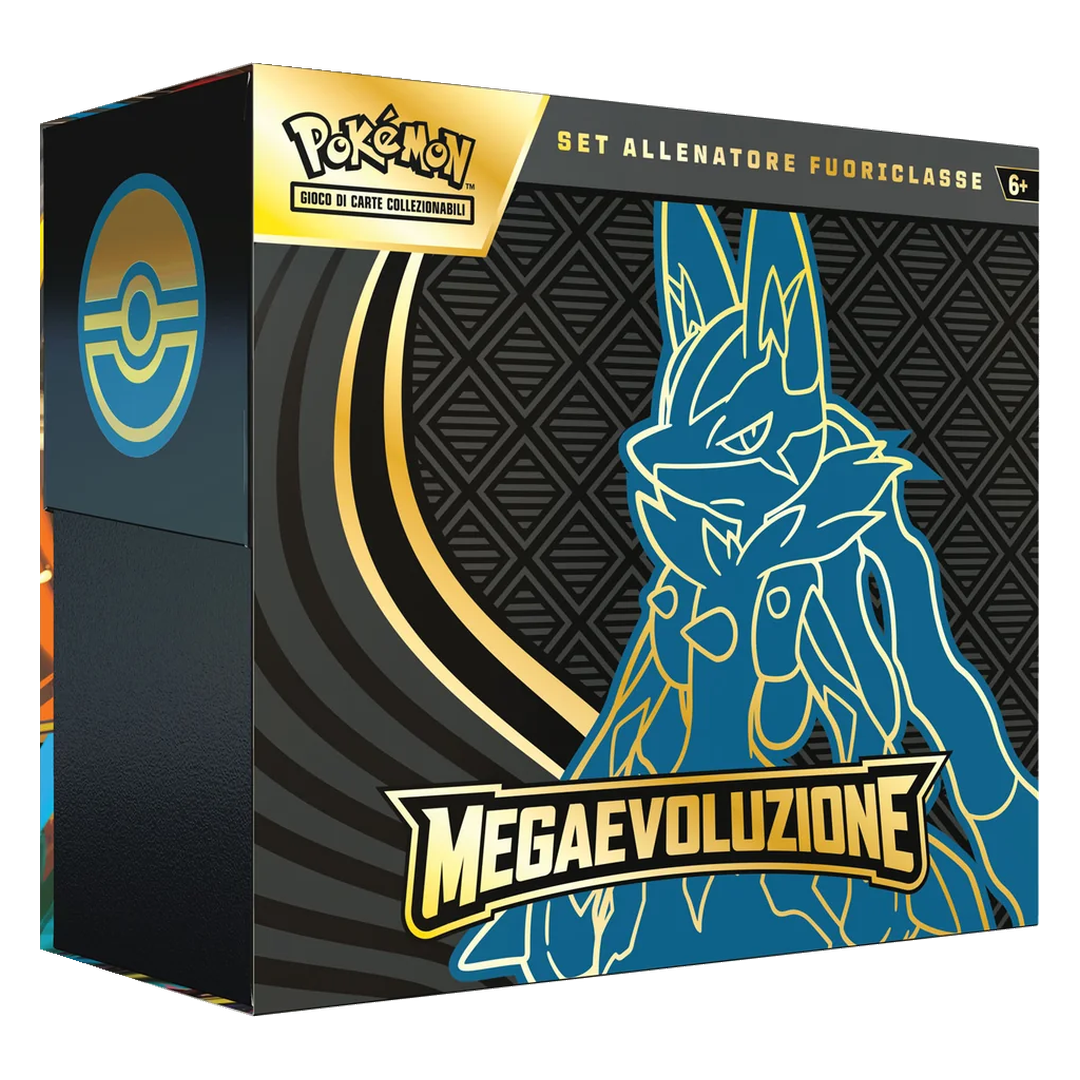 Set Allenatore Fuoriclasse Mega Lucario di Megaevoluzione