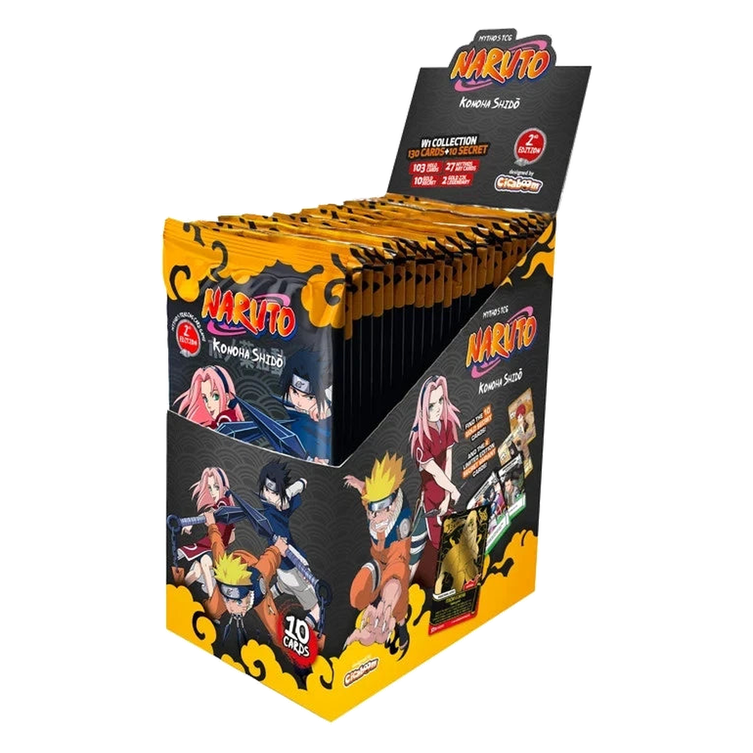 Naruto Mythos TCG – Booster Box da 24 Buste 2nd Edition ENG