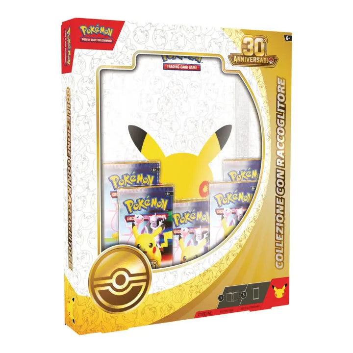 Pokémon TCG – 30° Anniversario – Collezione con Raccoglitore – ITA