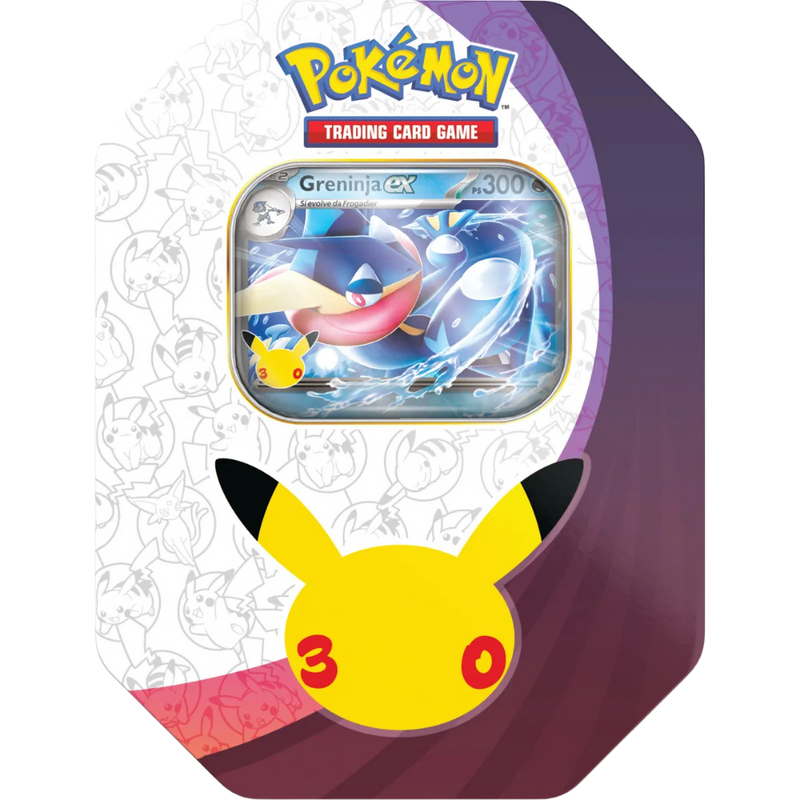 Pokémon TCG – 30° Anniversario – Tin da Collezione Greninja-ex – ITA